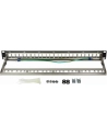 LOGILINK- Patchpanel Keystone 24-portowy, ekranowany, czarny - nr 16