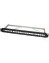 LOGILINK- Patchpanel Keystone 24-portowy, ekranowany, czarny - nr 18