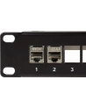 LOGILINK- Patchpanel Keystone 24-portowy, ekranowany, czarny - nr 20