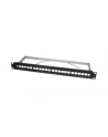 LOGILINK- Patchpanel Keystone 24-portowy, ekranowany, czarny - nr 6