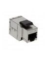 LOGILINK- Przejściówka Keystone 2 x RJ45 Cat.6A STP, snap-in mounting - nr 11