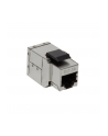 LOGILINK- Przejściówka Keystone 2 x RJ45 Cat.6A STP, snap-in mounting - nr 4