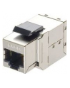 LOGILINK- Przejściówka Keystone 2 x RJ45 Cat.6A STP, snap-in mounting - nr 6