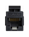 LOGILINK- Przejściówka Keystone 2 x RJ45 Cat.6 UTP, snap-in mounting - nr 14