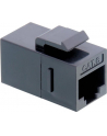 LOGILINK- Przejściówka Keystone 2 x RJ45 Cat.6 UTP, snap-in mounting - nr 16