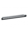 LOGILINK- Patchpanel Keystone 24-portowy, nieekranowany, czarny - nr 6