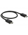 Delock Przewód do współdzielenia Micro USB-B męską > Micro USB-B męską OTG - nr 10