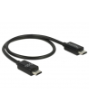 Delock Przewód do współdzielenia Micro USB-B męską > Micro USB-B męską OTG - nr 3