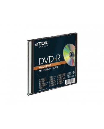 TDK DVD-R 4.7GB 16X SLIM-PACK 10SZT