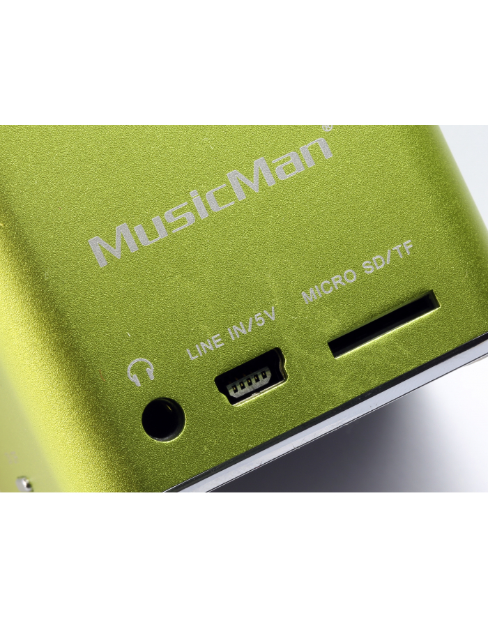 Technaxx MusicMan Mini Soundstation microSD mit Akku  grün główny