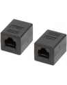 LOGILINK- Złączka RJ45- RJ45 żeńsko/żeńska kat.6 UTP, czarna - nr 10