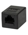 LOGILINK- Złączka RJ45- RJ45 żeńsko/żeńska kat.6 UTP, czarna - nr 12