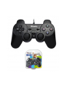 VAKOSS  Gamepad USB z wibracjami do PC/PS3 Msonic MN3329BK - nr 3