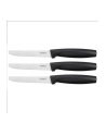 Fiskars FF Dinner knife set (3pcs, black) - nr 1