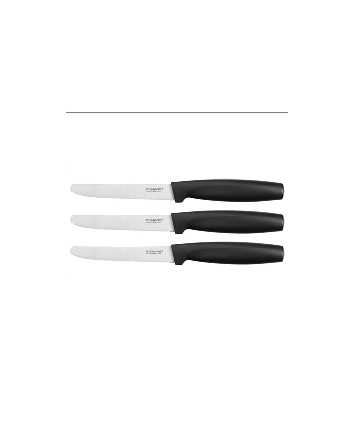 Fiskars FF Dinner knife set (3pcs, black) główny