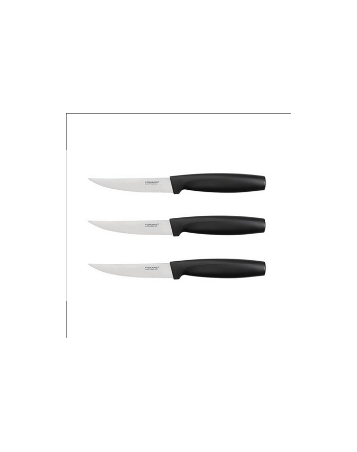 Fiskars FF Set of steak knives (3pcs, black) główny