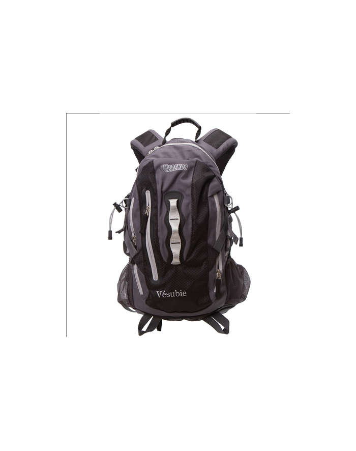 Frendo Vesubie 28L Backpack/420D Ripstop honeycomb and PU 600D/650g/Black+Whistle+Rain Cover główny