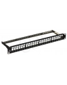A-LAN ALANTEC patch panel   19   1U  24 porty  niewyposażony ( na keystony) - nr 2