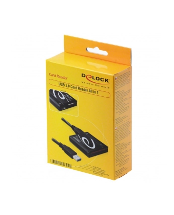 Czytnik Delock all-in-1 USB 3.0 black