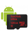 SANDISK microSDXC 128GB class 10 80MB/s MOBILE + Adapter - nr 24