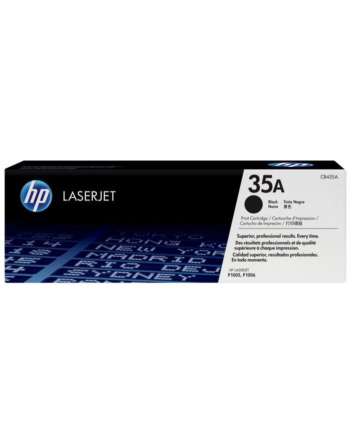 Hewlett-Packard HP Toner Czarny HP35A=CB435A  1500 str. główny