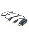 Adapter HDMI A(M)->VGA(F) + AUDIO Gembird - nr 15