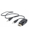 Adapter HDMI A(M)->VGA(F) + AUDIO Gembird - nr 25
