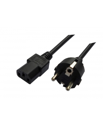 Kabel zasilający SAVIO CL-89 CEE 7/7 - IEC 320 C13 1.8m