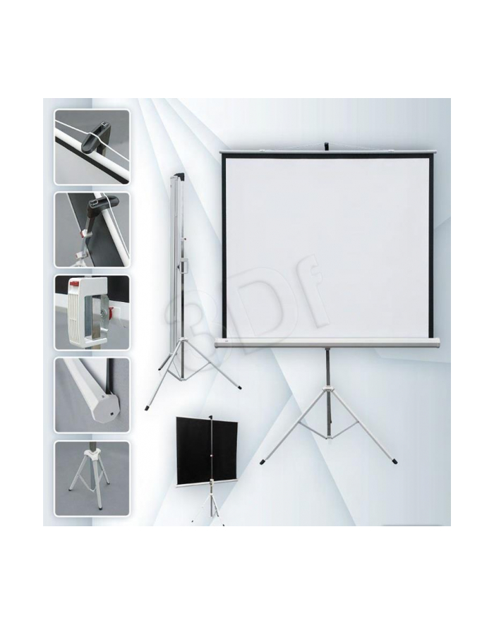 EKRAN NA TRÓJNOGU TRIPOD ECO 195x145cm główny