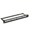 A-LAN ALANTEC patch panel   19   1U  24 porty  niewyposażony ( na keystony) - nr 2