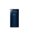 Clear Cover S6 Edge+ Czarny-Niebieski - nr 1