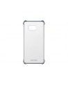 Clear Cover S6 Edge+ Czarny-Niebieski - nr 2