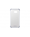 Clear Cover S6 Edge+ Czarny-Niebieski - nr 4