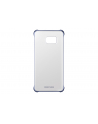 Clear Cover S6 Edge+ Czarny-Niebieski - nr 8