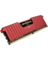 Corsair DDR4 Vengeance LPX 16GB/2666(2*8GB) CL16-18-18-35 RED 1,20V                                                                                   XMP 2.0 - nr 26