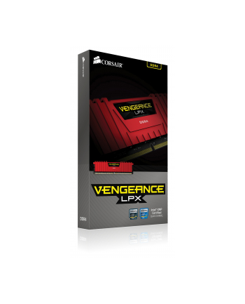 Corsair DDR4 Vengeance LPX 16GB/2666(2*8GB) CL16-18-18-35 RED 1,20V                                                                                   XMP 2.0