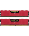 Corsair DDR4 Vengeance LPX 16GB/3200(2*8GB) CL16-18-18-36 RED 1,35V                                                                                   XMP 2.0 - nr 24