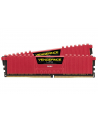 Corsair DDR4 Vengeance LPX 16GB/3200(2*8GB) CL16-18-18-36 RED 1,35V                                                                                   XMP 2.0 - nr 5