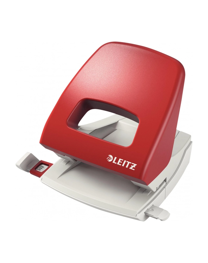 Dziurkacz Duży Leitz 5005 czerwony główny