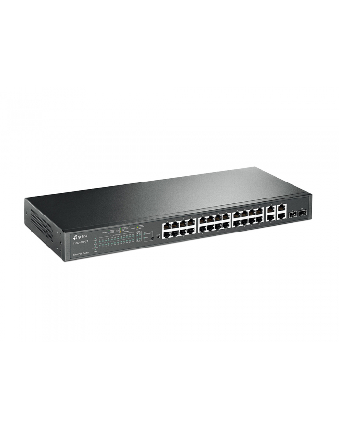 TP-Link T1500-28PC PoE+, 24 port 10/10, 4-Port Gigabit Smart Switch (TL-SL2428P) główny