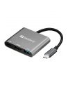 Sandberg Replikator portów USB-C - HDMI+USB - nr 10