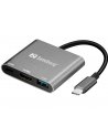 Sandberg Replikator portów USB-C - HDMI+USB - nr 16