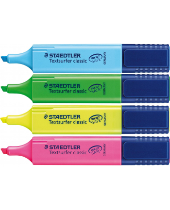Staedtler Zakreslacz Textsurfer classic 4 szt.w podstawce