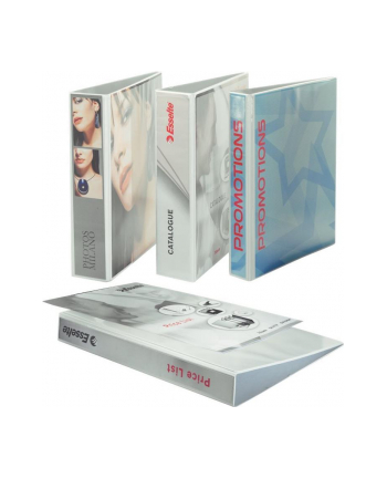 Segregator ofertowy Leitz Panorama standard, A4+, 4DR/20, grzbiet 37 mm, biały