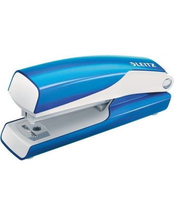 Zszywacz Mini Leitz WOW metalowy Leitz, niebieski metalik