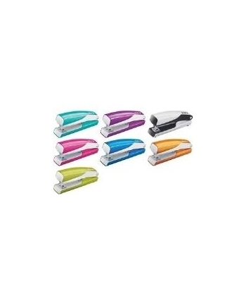 Zszywacz Mini metalowy Leitz WOW, fioletowy