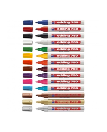 EDDING Marker lakierowy z końcówką 2-4mm czarny