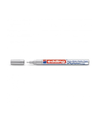EDDING Marker lakierowy z końcówką 1-2mm srebrny