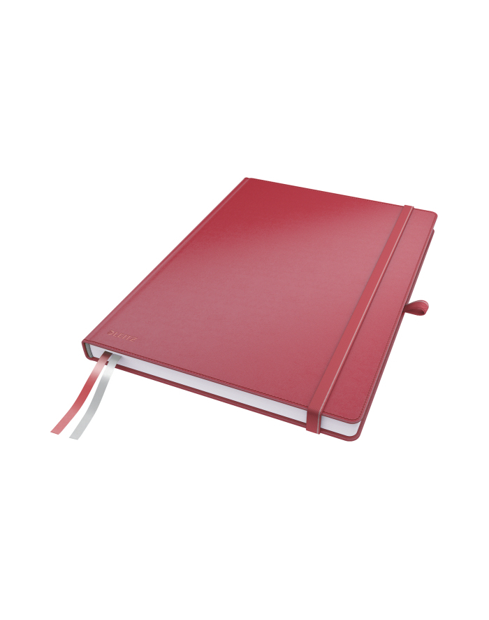 Notatnik Leitz Complete A4, w kratkę, czerwony główny