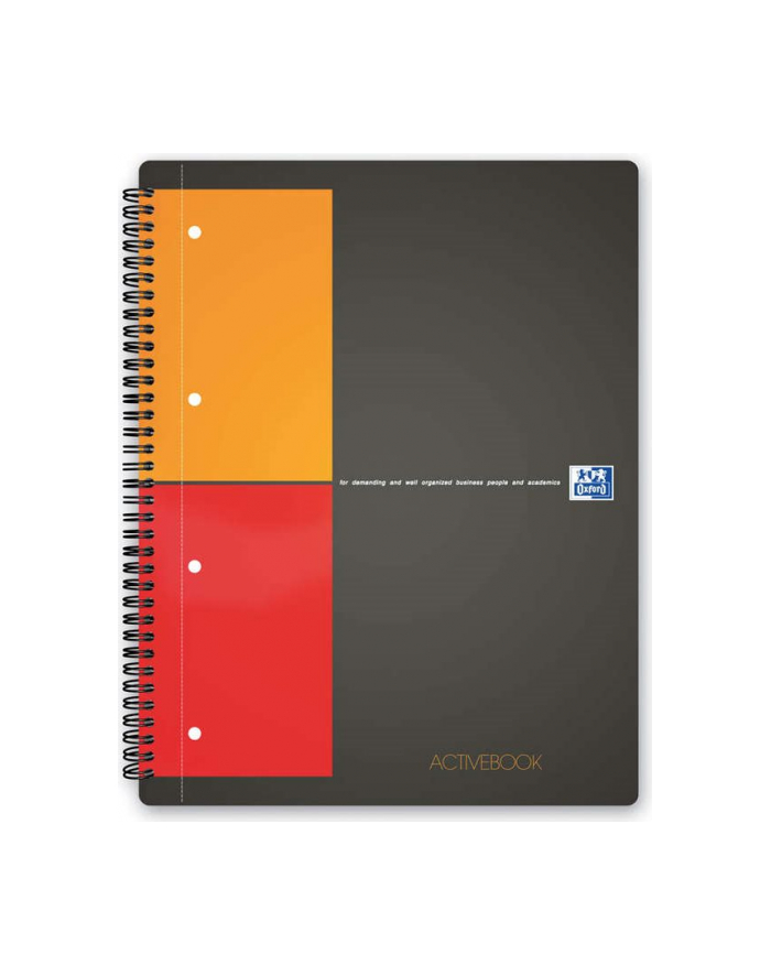 OXFORD Kołonotatnik Activebook  A4+, kratka główny